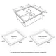Мойка для кухни Paulmark PM885444-LG 44x54 см глубина чаши 20 см нержавеющая сталь цвет золотой