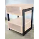 Тумба прикроватная Solarius Loft 42x58x44 см дерево и металл цвет натуральный/черный