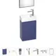 Тумба с раковиной подвесная Wellsee WC Area 20216904R для ванной