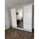Шкаф-купе Клевер Атина с зеркалом 240x260х45 см 9 полок лдсп цвет белый