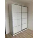 Шкаф-купе Клевер Атина 240x110х50 см 6 полок лдсп цвет белый
