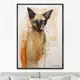Картина Artnomore Siamese cat in color 2024г. AR-777000997 75x105 см