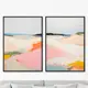 Набор картин Artnomore Landscape Collection Coastal beaches 2024г. AR-777000289 75x105 см 2 шт