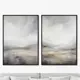 Набор картин Artnomore Landscape Collection Grey foothills 2024г. AR-777000313 75x105 см 2 шт