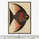 Картина Artnomore Angel Fish drawing No 1 2024г. AR-777000914 75x105 см