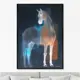 Картина Artnomore Horses in a color glow No 1 2024г. AR-777000962 75x105 см