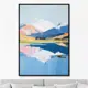 Картина Artnomore Landscape collection The Reflection No 2 2024г. AR-777000414 75x105 см
