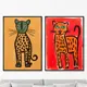 Набор картин Artnomore Wild Cats 2024г. AR-777001048 75x105 см 2 шт