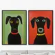 Набор картин Artnomore Dog 2024г. AR-777000939 75x105 см 2 шт