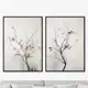 Набор картин Artnomore Branches autumn colors 2024г. AR-777000022 75x105 см 2 шт