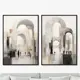 Набор картин Artnomore Graceful arches 2024г. AR-777000078 75x105 см 2 шт