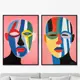 Набор картин Artnomore The Mask collection The Fans 2024г. AR-777000541 75x105 см 2 шт