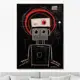Картина Artnomore Robots the joy of being No 1 2024г. AR-777000647 75x105 см