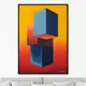 Картина Artnomore Cubes 2024г. AR-777000852 75x105 см
