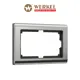 Рамка для двойной розетки Werkel a051003 цвет глянцевый никель