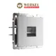 Розетка RJ45 встраиваемая Werkel W1181065 со шторкой цвет серебряный матовый