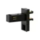 Соединитель для круглого шарнирного коннектора Elektrostandard Slim Magnetic 85011/00 цвет чёрный