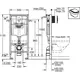 Комплект инсталляция с унитазом Grohe GR7210510 цвет белый