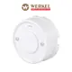 Распределительная коробка открытая Werkel Ретро W6411201 D92x40 мм 4 ввода IP20 цвет белый