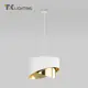 Светильник подвесной Tk lighting a066423 1 лампа 2 м² цвет белый,золото