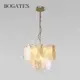 Люстра подвесная Bogate's 369/8 A065314 8 ламп 14 м² цвет золото/прозрачный/молочный