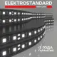 Светодиодная лента Elektrostandard a063874 24v 120led 9.6w ip20 black 120 диод 7 Вт/м 24 В 100 мм IP20 5 м холодный белый (голубой) свет