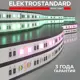 Светодиодная лента Elektrostandard a053703 60 диод/24 Вт/м 24 В 10 мм IP20 5 м изменение цвета RGB