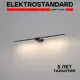 Подсветка для зеркала светодиодная Elektrostandard 40125/LED Luar нейтральный белый свет цвет черный блестящий
