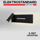 Настенный светильник светодиодный Elektrostandard MRL LED 1117 a058495 нейтральный белый свет цвет черный