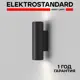 Настенный светильник Elektrostandard a058986 цвет черный