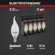 Набор ламп светодиодных Elektrostandard A067652 E14 170-240 В 6 Вт свеча на ветру 510 Лм 5 шт