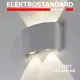 Светильник настенный светодиодный уличный Elektrostandard Twinky 1555 Techno серый
