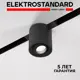 Трековый светильник Elektrostandard Slim Magnetic Orsa 85053/01 чёрный