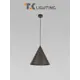Светильник подвесной Tk lighting Cono A068512 1 лампа 2 м² цвет коричневый