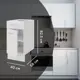 Кухонный шкаф напольный с ящиком Агидель 40x82.5x58 см МДФ цвет белый