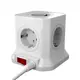 Сетевой фильтр Agni TP-VE4U5E-3m-white 12x1.5 3 м 5 розеток с заземлением 4000 Вт цвет белый