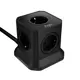 Сетевой фильтр Agni TP-VE4U5E-5m-black 12x1.5 5 м 5 розеток с заземлением 4000 Вт цвет черный