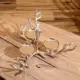 Подсвечник Сима-Ленд Рога 9916723, 30 см, металл