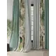 Комплект штор At home Базовая коллекция AT982115 на шторной ленте 280x220 см цвет синий