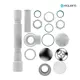 Сифон для раковины Aquant D40 мм белый S4015-30-MR