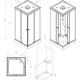 Душевые кабины Am.pm X-Joy W94C-403-090BT квадрат низкий поддон 90x90 см матовый черный