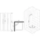 Душевые кабины Esbano Muse ESM-90CKR квадрат низкий поддон 90x90 см