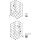 Душевые кабины Esbano Elegancia ESKG3129CKR прямоугольный средний поддон 120x90 см