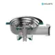 Выпуск для мойки Aquant 3 1/2"х40 с металлической решеткой с отводом под перелив NV250-40-MR