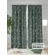 Комплект штор на шторной ленте AT Home Бердинс 150x260 см цвет зеленый