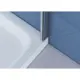 Душевой уголок Belbagno Due 459508 прямоугольный 120x80см серебристый блеск профиль эффект стекла прозрачный