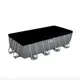 Бассейн каркасный Bestway прямоугольный 488x244x122см 11532л серый