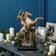Статуэтка из мрамора Bogacho скульптура из мрамора Bogacho Георгий Победоносец бронзовая