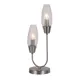 Настольная лампа Escada Desire Esc_10165_2_nickel цвет прозрачный