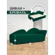 Диван раскладной Brendoss 212 193x78x62 см велюр цвет изумрудный п